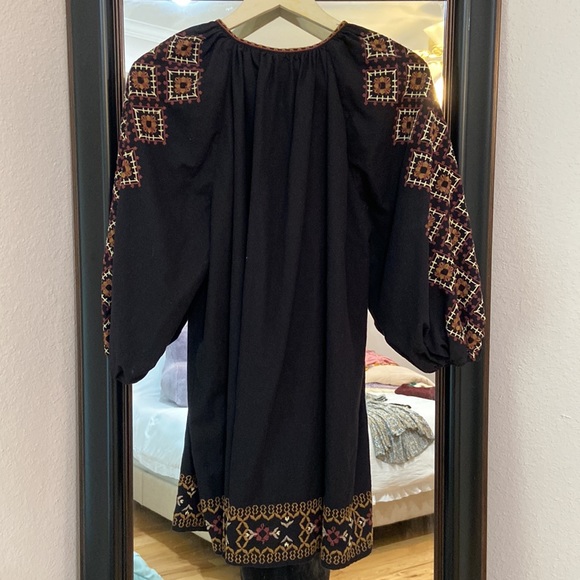 NWOT Zara Short Embroidered Dress - Picture 9 of 9